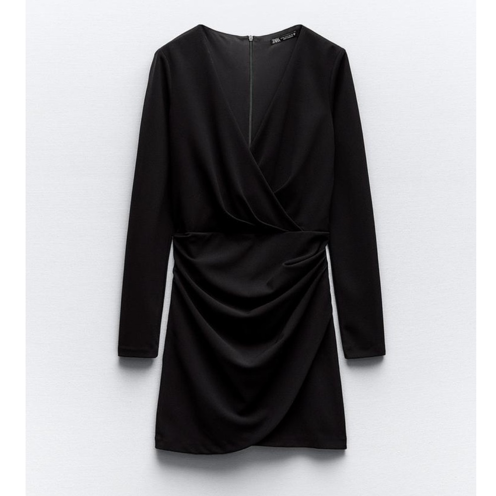 Zara Wrap Dress - size large, so flattering!